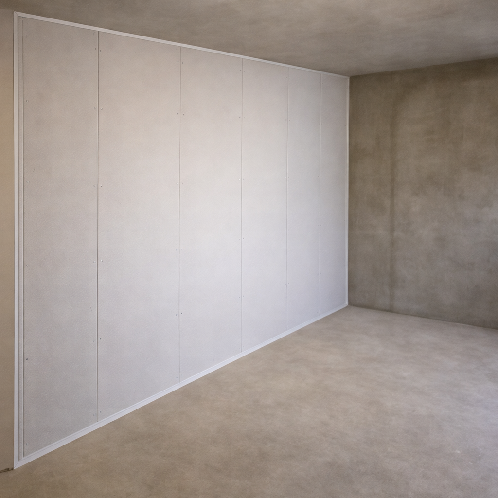 Metalstud wand geplaatst in Groningen