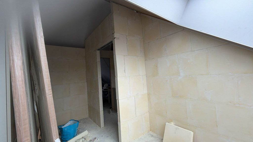 Tussenwand in Apeldoorn paroject zolderverbouwing