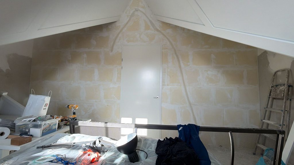 Tussenwand met svedex deur